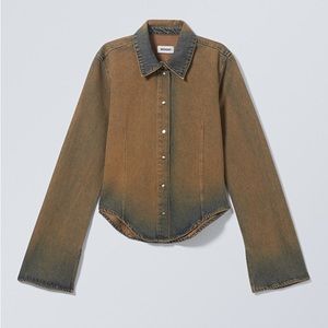WEEKDAY FELIZ DENIM SHIRT